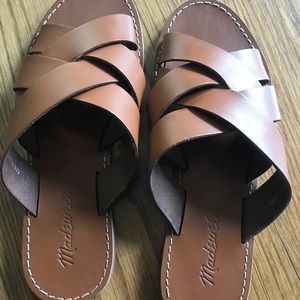 Madewell Boardwalk Woven Slide Sandal